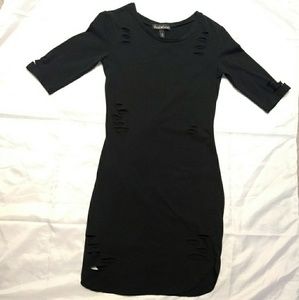 Derek heart Mini Black  Dress Sz S
